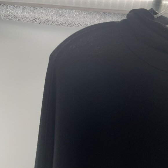 Mod Ref Women's Turtleneck Tunic Top Long Sleeve Black Size Medium - Picture 5 of 8